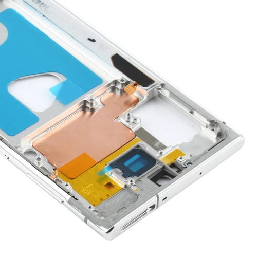 Placa de Bisel de Marco Medio Samsung Galaxy Note 10 5G SM-N971 (Plata)