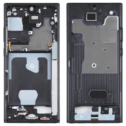Placa de Bisel de Marco Medio Samsung Galaxy Note 20 Ultra SM-N985F (Negro)