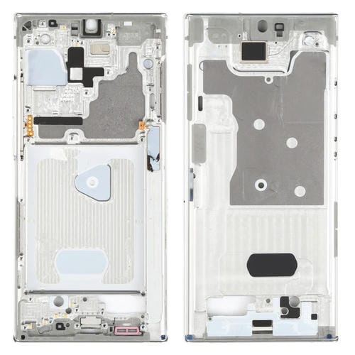 Placa de Bisel Samsung Galaxy Note 20 Ultra SM-N985F con Piezas (Plata)