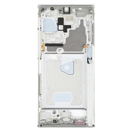 Placa de Bisel Samsung Galaxy Note 20 Ultra SM-N985F con Piezas (Plata)