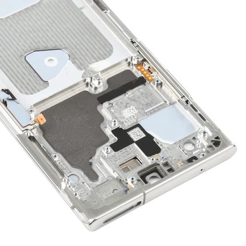 Placa de Bisel Samsung Galaxy Note 20 Ultra SM-N985F con Piezas (Plata)