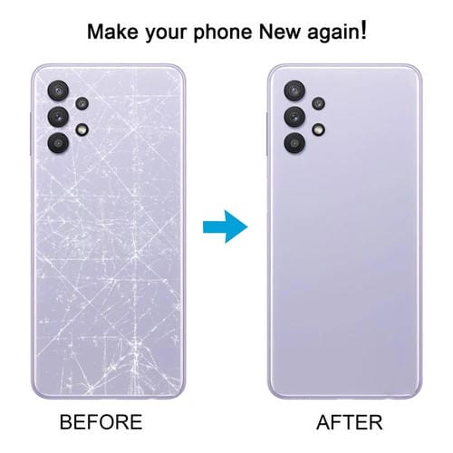 Tapa trasera de batería para Samsung Galaxy A32 4G SM-A325F (blanca)