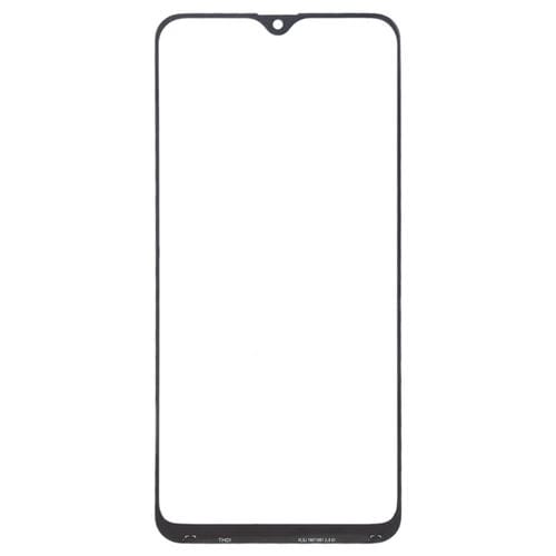 Verre de protection d'écran extérieur Samsung Galaxy A30s (Noir) (10 pièces)