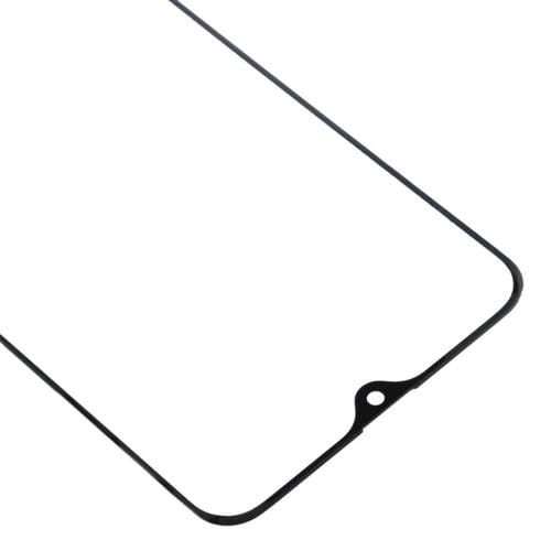 Verre de protection d'écran extérieur Samsung Galaxy A30s (Noir) (10 pièces)