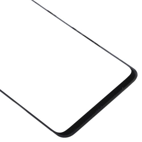 Verre de protection d'écran extérieur Samsung Galaxy A30s (Noir) (10 pièces)