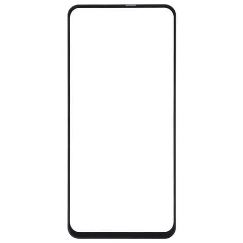 Outer Glass Lens Screen Samsung Galaxy A60 (10 Pieces) (Black)