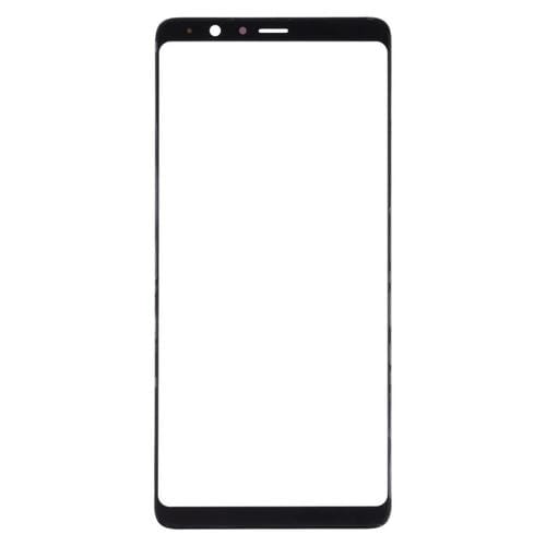 Obiettivo in vetro Schermo frontale Samsung Galaxy A8 Star/A9 Star (Nero) (10 pezzi)