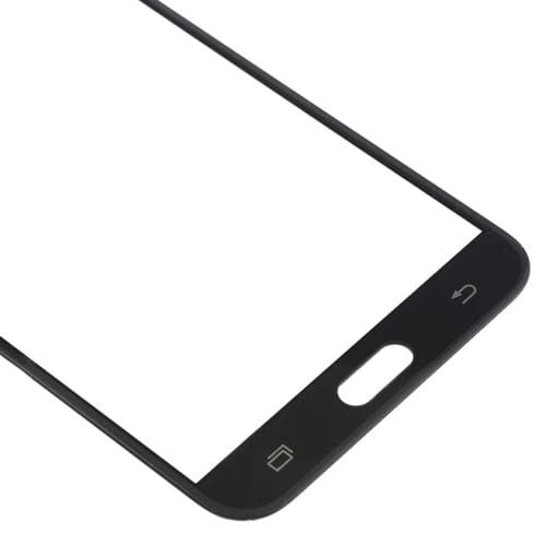 Verre de protection d'écran extérieur Samsung Galaxy J7 V/J727V/J727P (10 pièces) (Noir)