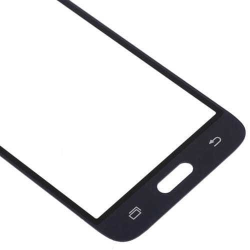 Verre Lentille Extérieure Samsung Galaxy J1 J120 Écran Avant (10 Pièces) (Noir)