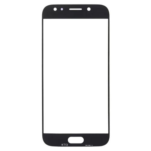 Lente de Vidro Ecrã Frontal Samsung Galaxy J7 J730 (10 Peças) (Preto)