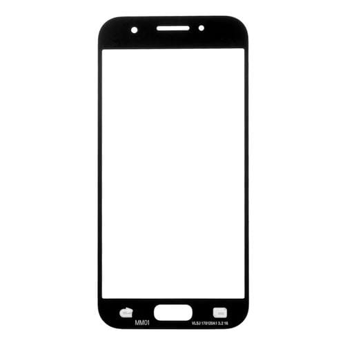 Obiettivo in vetro esterno dello schermo Samsung Galaxy A3 A320 (Nero) - Confezione da (10 pezzi)