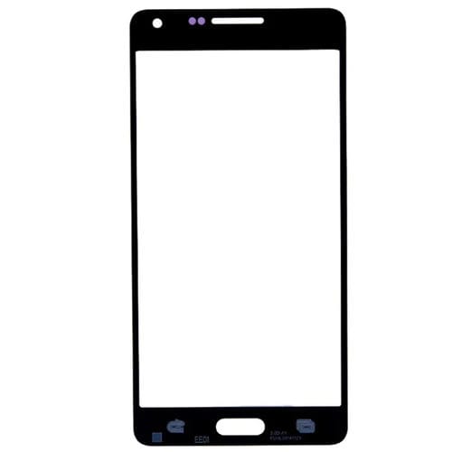 Schermo Frontale Lente in Vetro Esterno Samsung Galaxy A5/A500 (Nero) - Confezione di (10 Pezzi)