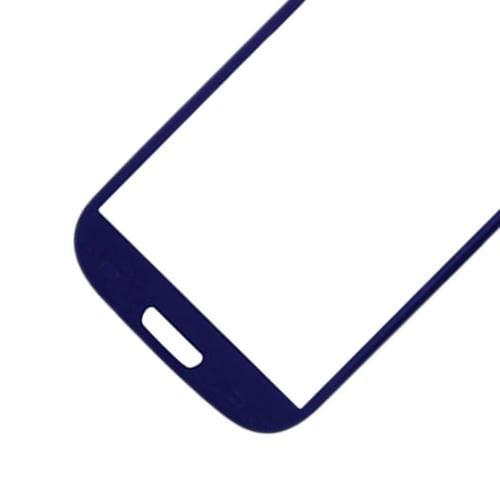 Frontbildschirm Samsung Galaxy S3/i9300 Außenglaslinse (Blau) 10 Stück