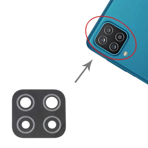 Rear Camera Lens Samsung Galaxy A12 SM-A125 (10 Pieces)