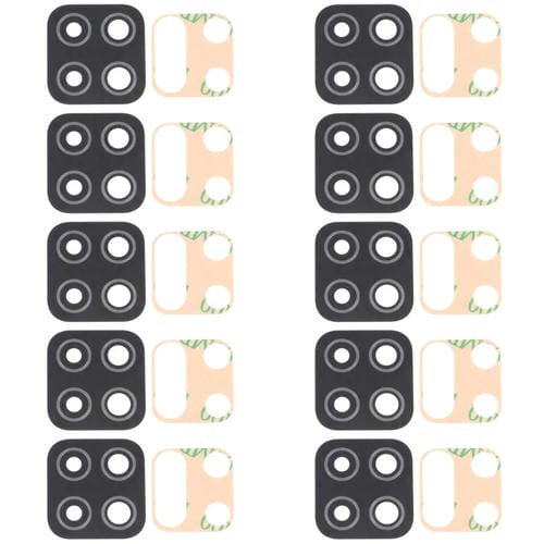 Objectif de caméra arrière Samsung Galaxy M12 SM-M127 (10 pièces)