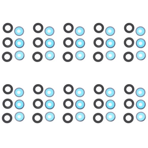 Lente de Câmara Traseira Samsung Galaxy A52 SM-A525 (10 Peças)