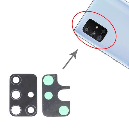 Rear Camera Lens Samsung Galaxy A71 5G SM-A716 (10 Pieces)
