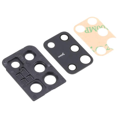 Copertura dell'obiettivo della fotocamera Samsung Galaxy A21s SM-A217 (10 pezzi) (Nero)