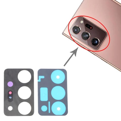 Lente de Cámara Trasera de Samsung Galaxy Note 20 Ultra 5G SM-N986 (10 Piezas)