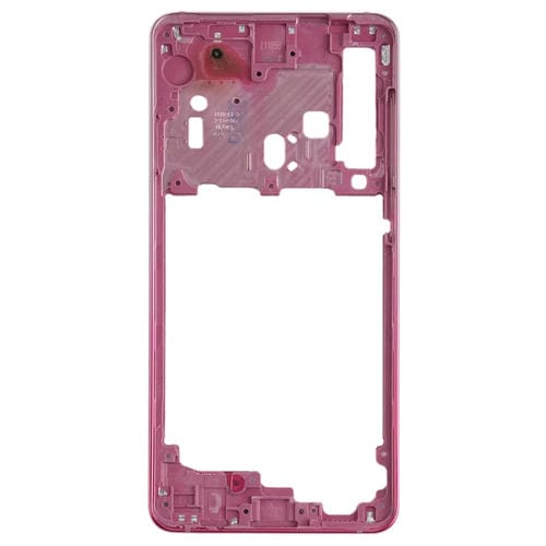 Piastra a ghiera per cornice media Samsung Galaxy A9 (Rosa dorato)