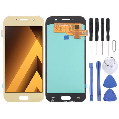 Ecrã LCD OLED Samsung Galaxy A5 SM-A520 (Dourado)