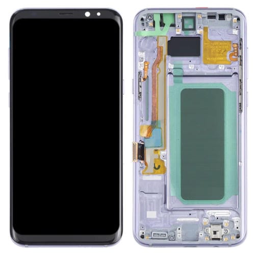 Schermo LCD OLED Samsung Galaxy S8+ SM-G955 con Cornice (Viola)