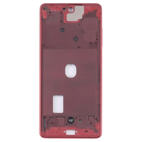 Plaque de lunette de cadre moyen Samsung Galaxy S20 FE 5G SM-G781B (Rouge)