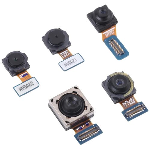 Ensemble de caméra Samsung Galaxy A42 5G SM-A426 (Profondeur, Macro, Large, Principal, Avant)