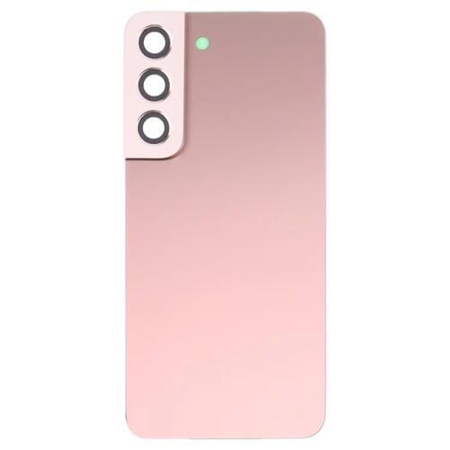 Coperchio posteriore della batteria Samsung Galaxy S22 5G SM-S901B con obiettivo della fotocamera (Rosa)