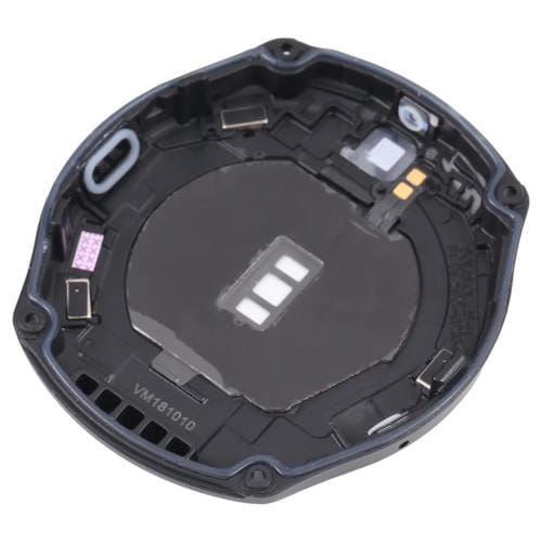 Capa Casca Traseira Samsung Galaxy Gear S3 Classic SM-R770 com Lente Vidro (Preto)