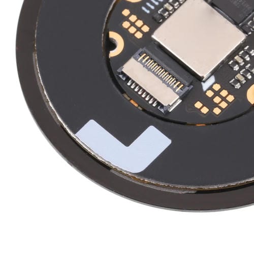 Dos de couverture en verre pour Samsung Galaxy Watch 4 SM-R860/R865/R870/R875 avec fréquence cardiaque