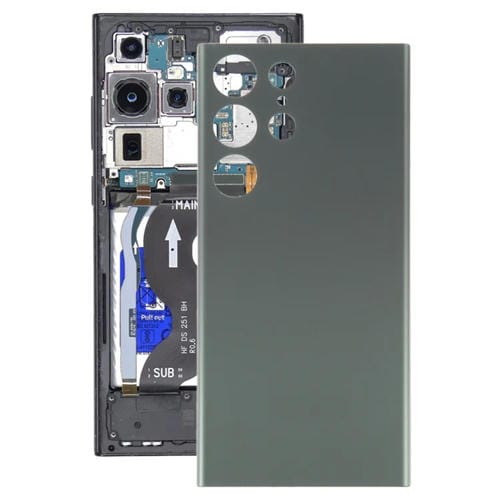 Tampa Traseira da Bateria Samsung Galaxy S23 Ultra 5G SM-S918B (Verde)