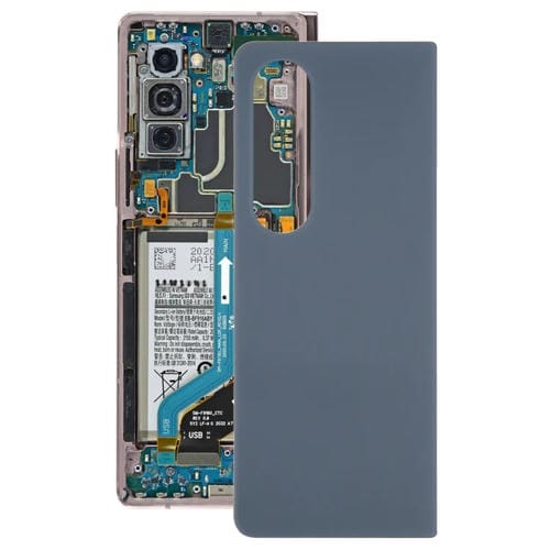 Couvercle arrière de batterie Samsung Galaxy Z Fold4 SM-F936B avec objectif d'appareil photo (vert)