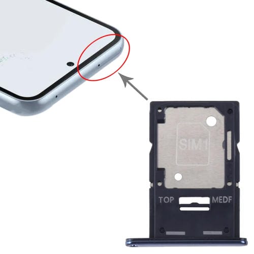 Plateau de carte SIM et Micro SD Samsung Galaxy A54 SM-A546 (Bleu)