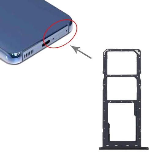 Vassoio scheda SIM e Micro SD Samsung Galaxy M04 SM-M045F (Nero)