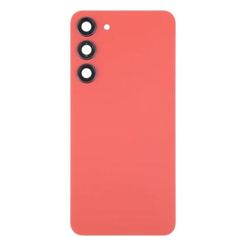 Rückseite Samsung Galaxy S23+ SM-S916B Glas mit Kameraglas (Rot)