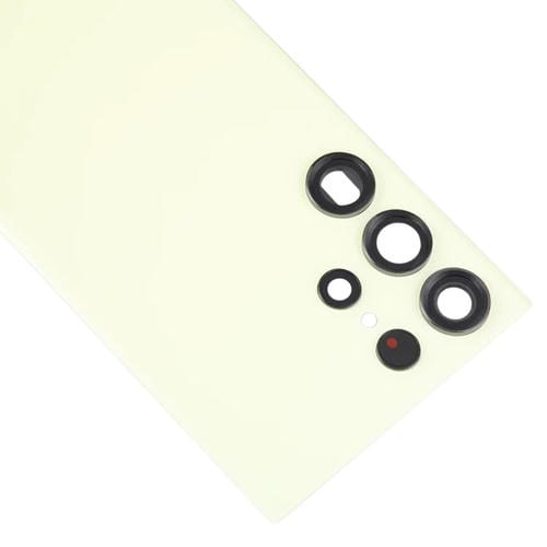Tampa Traseira da Bateria em Vidro Samsung Galaxy S23 Ultra SM-S918 com Lente da Câmara (Amarelo)