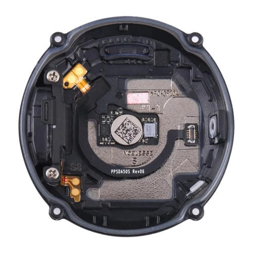 Rückseitiges Gehäuse mit Herzfrequenzsensor und kabellosem Laden Samsung Galaxy Watch 3 41mm SM-R850 (Schwarz)