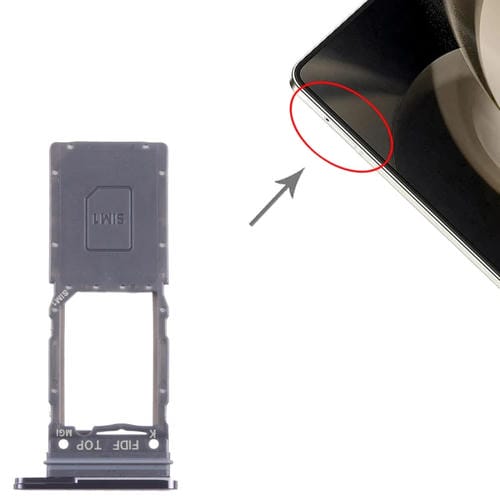 SIM Card Tray Samsung Galaxy Z Fold5 SM-F946 (Black)