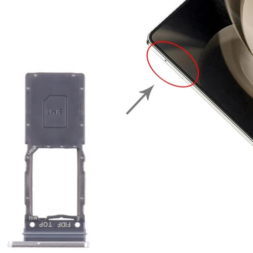 Bandeja de Tarjeta SIM Samsung Galaxy Z Fold5 SM-F946 (Plata)