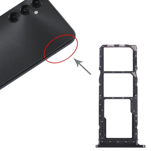 Tabuleiro Cartão SIM e Micro SD Samsung Galaxy A05s SM-A057 (Preto)
