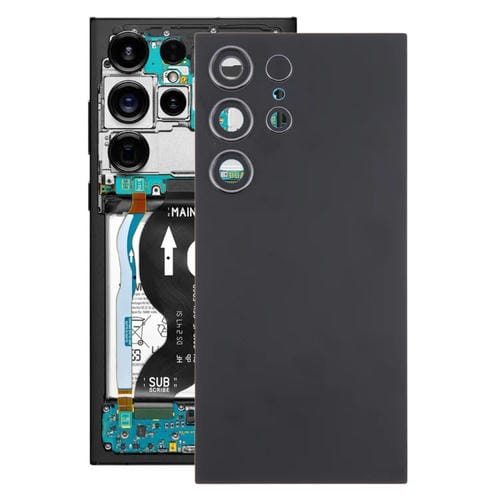 Copriposteri Samsung Galaxy S24 Ultra SM-S928B Obiettivo Fotocamera (Nero)