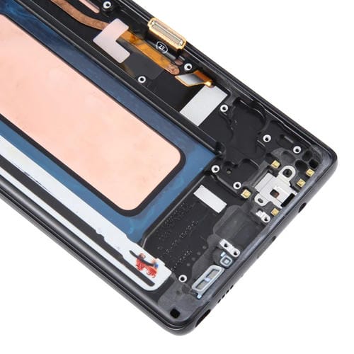 LCD-Bildschirm TFT Samsung Galaxy Note 8 SM-N950 mit Rahmen (Schwarz)