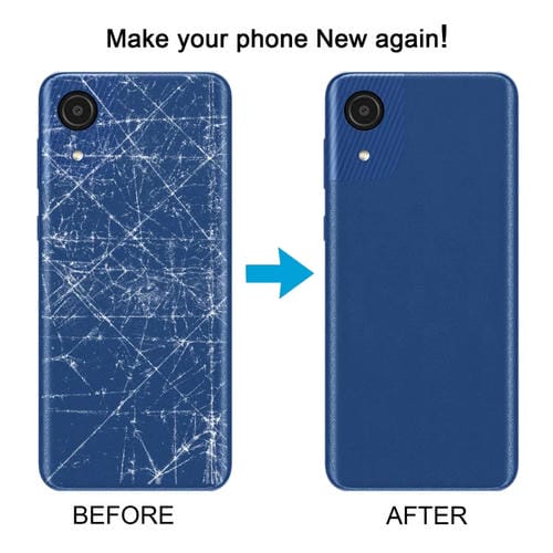 Tampa Traseira da Bateria Samsung Galaxy A03 Core SM-A032F (Vermelho)