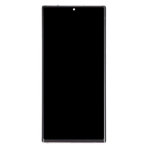 Schermo LCD Samsung Galaxy S22 Ultra 5G SM-S908B con Cornice (Bianco)