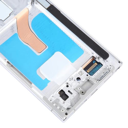Schermo LCD Samsung Galaxy S22 Ultra 5G SM-S908B con Cornice (Bianco)