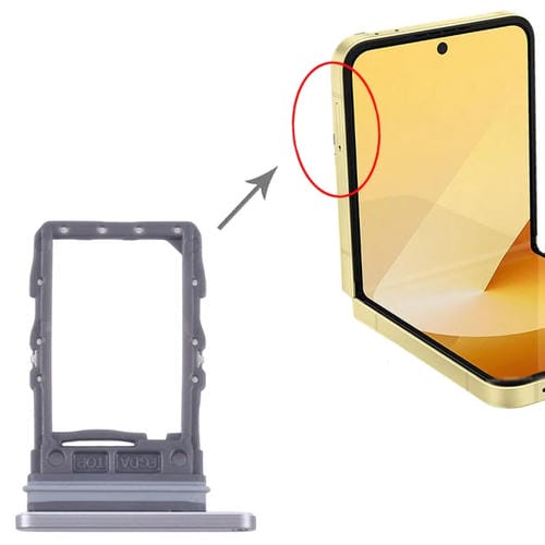 Bandeja de Tarjeta SIM Samsung Galaxy Z Flip6 SM-F741B (Gris)