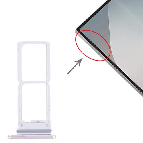 SIM-Kartenfach Samsung Galaxy Z Fold6 SM-F956B (Rosa)