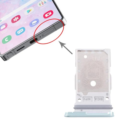 Tabuleiro Cartão SIM Samsung Galaxy S25/S25+ SM-S931/S936 (Verde)