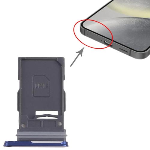 Vassoio scheda SIM Samsung Galaxy S25/S25+ SM-S931B/S936B (Blu)